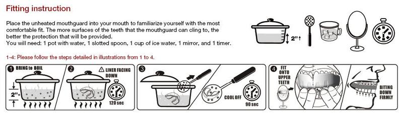 Venum Predator Mouthguard- Black/Orange - Lightweight Design, Comfortable Fit, Suitable for Various Uses