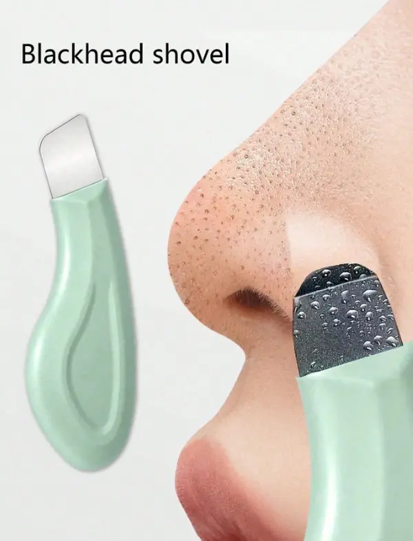 1pc Face Blackhead Remover Tool - Gentle Pore Cleaner, Suitable For Morning & Evening Skincare, Makeup Prep, After Facial Care, Business Travel, Weekend Home SPA, Beauty Gift Set, All Seasons Pore Magnet Flawless