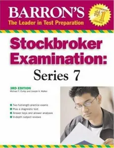 USED-Barron's Stockbroker Examination: Series 7 by Curley, Michael T. (Paperback)