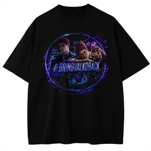 Street Style Graphic Shirt for Men and Women, Vintage L0ve And Deepspace Print Video Game Fan Tee LADs010