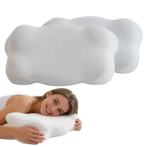 Ultra Pain Relief Cooling Pillow for Neck Support, Adjustable Cervical Pillow Cozy Sleeping, Odorless Ergonomic Contour Memory Foam Pillows, Orthopedic Bed Pillow for Side Back Stomach Sleeper