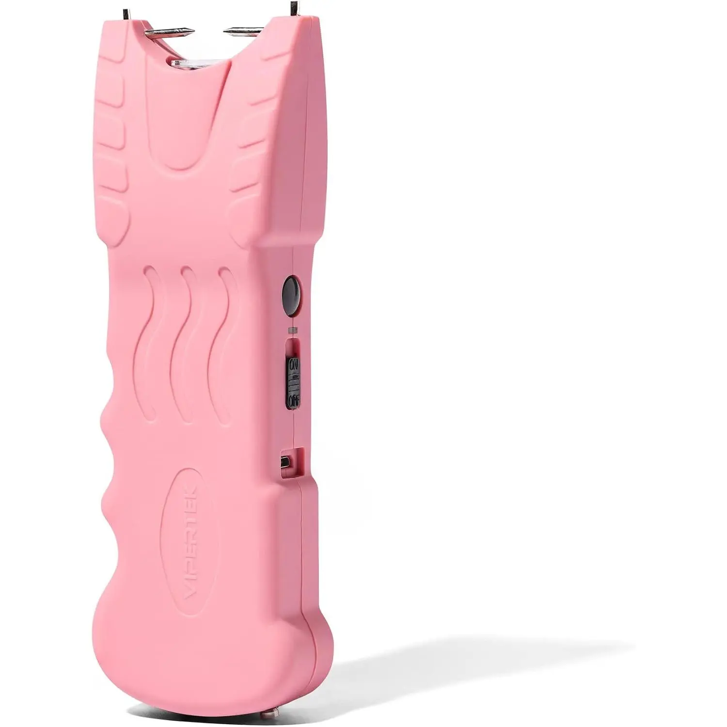 VIPERTEK VTS-979  Rechargeable LED Flashlight Torch - Compact 120 Lumens, Rubberized Grip, Pink-1 for Home Improvement, Outdoor Illumination