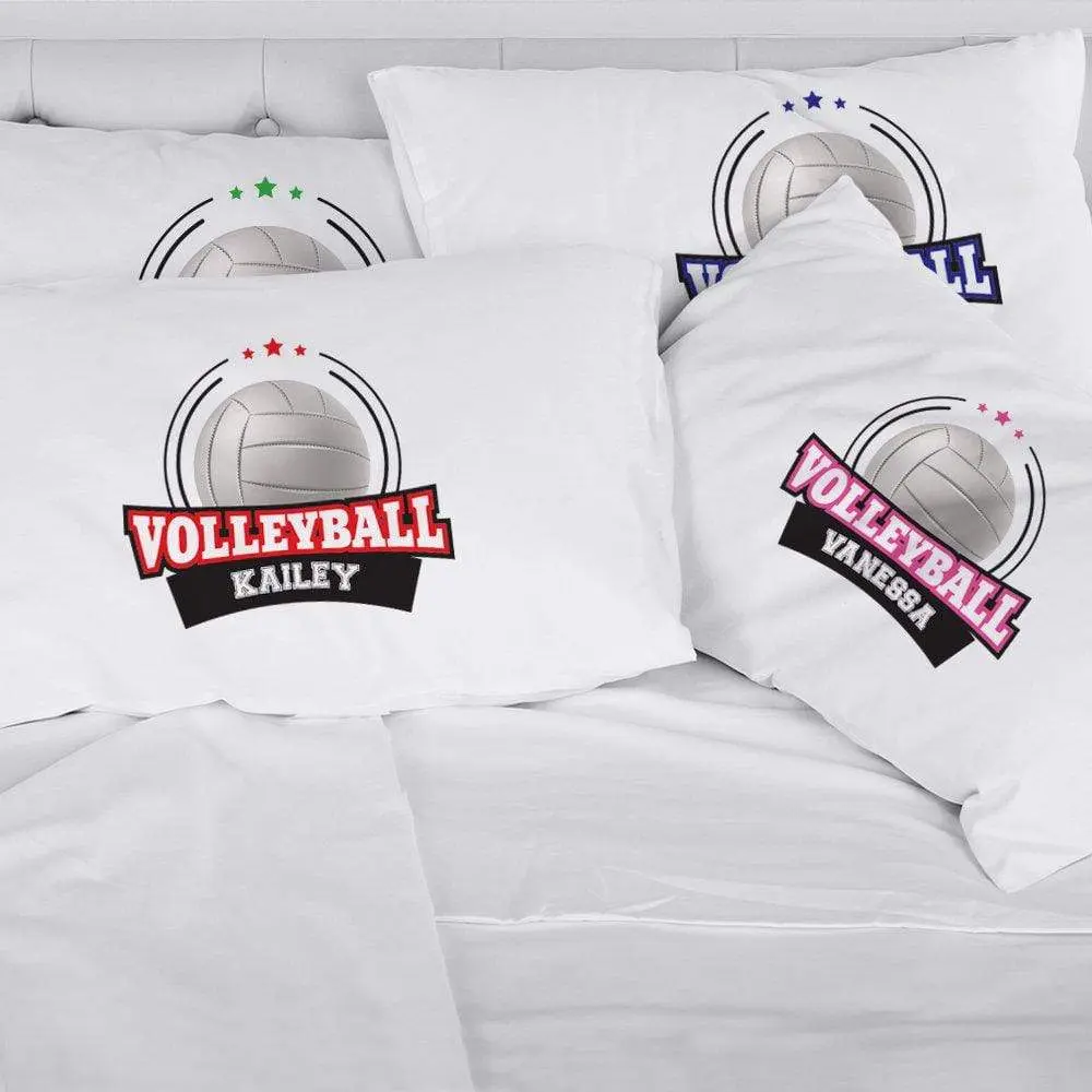 Volleyball Personalized Sports Sleeping Pillowcase