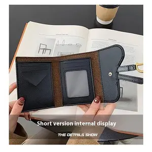 Fashionable Crocodile Embossed Short Wallet, Casual Versatile Card Holder, Trendy All-match Wallet for Daily Use Leather Bifold, Accessories For Women, Gifts For Women