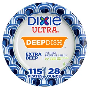 Dixie Ultra Extra Deep Dish Paper Plate (28 oz., 115 ct.)