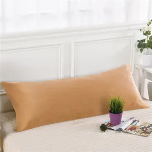NTBAY Zippered Long Pillowcase: Super Soft Cozy Velvet-Flannel Body Pillow Cover