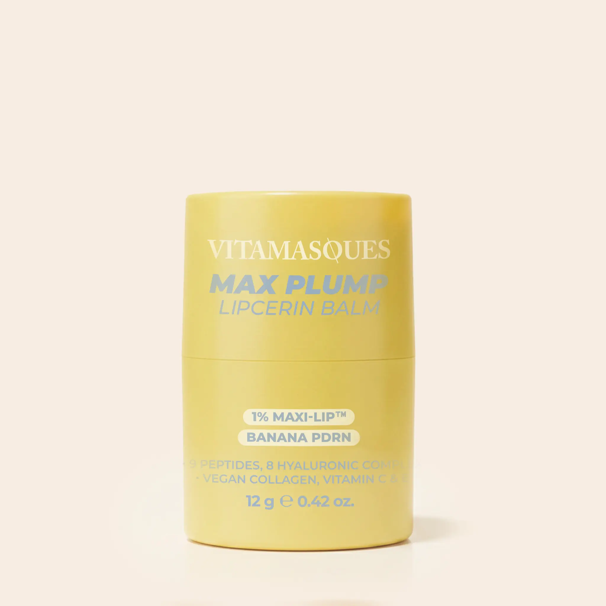MAX PLUMP Lipcerin™ Balm | Honey Lip Treatment with Peptides & HA