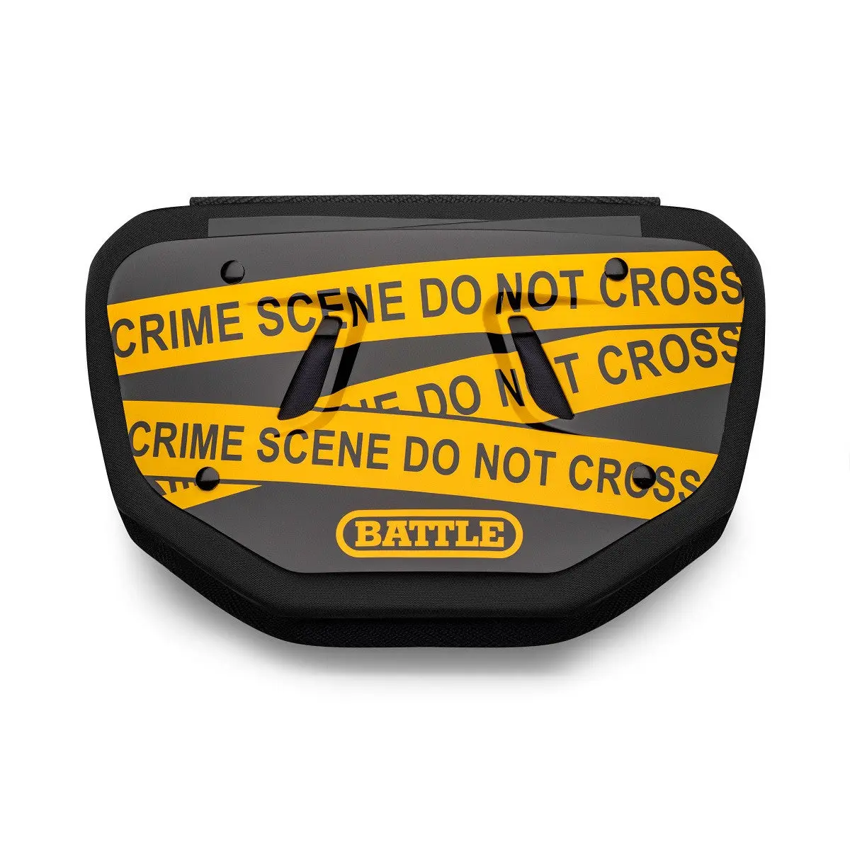 Crime Scene Football Back Plate - Adult Crime Scene Football Back Plate - Adult