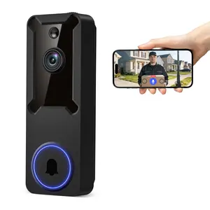 Wireless Wi-Fi Video Doorbell Camera - 1080P Smart Home Security Cam with 2-Way Audio & Night Vision, 2.4G WiFi Only