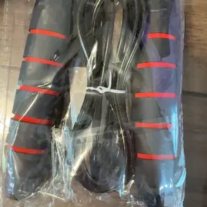 Adjustable Speed Jump Rope with Ball Bearings & Tangle-Free Steel Cable, Foam Handles for Home & Gym Fitness Training