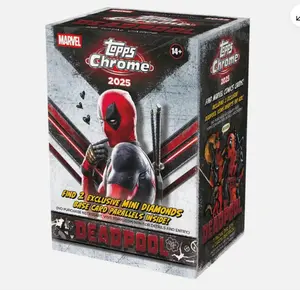 2025 Topps Chrome Marvel Deadpool Blaster Box