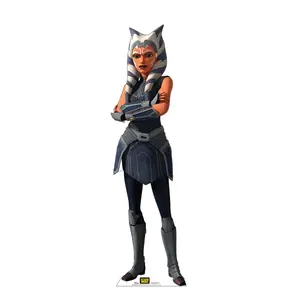 Advanced Graphics  68 x 19 in. Ahsoka Cardboard Cutout, Clone Wars - Season 7