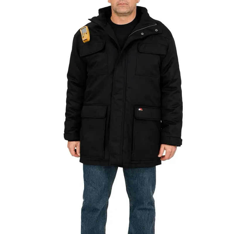 FR Insulated Parka Jacket -BLACK