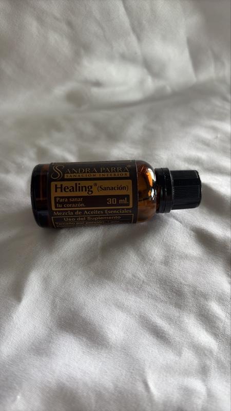 Óleo para la sanación.