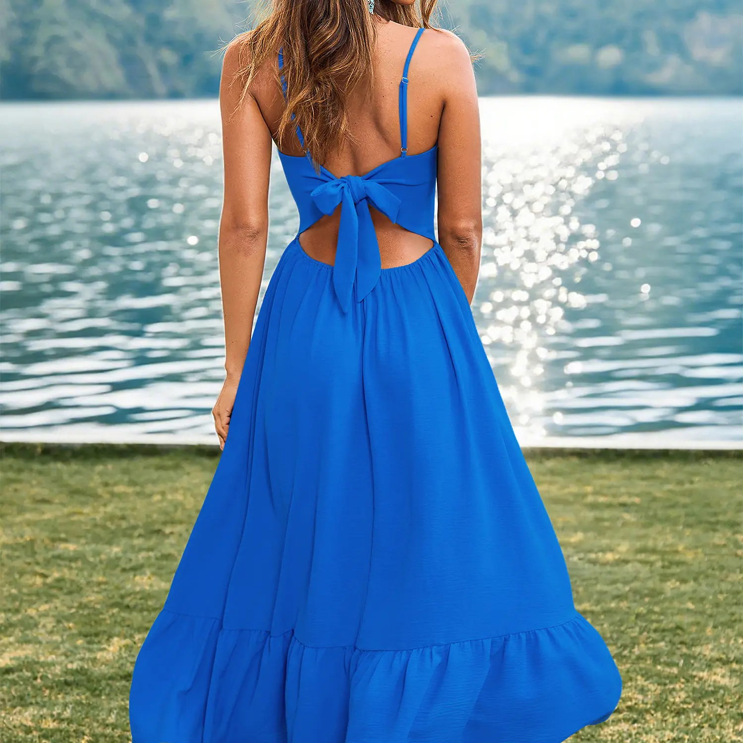 CUPSHE Bloom On Floral V-Neck Sleeveless Woven Maxi Dress, Lady's Summer Casual Wear, Women's Casual Dresses #DealsForYouDays - TikTok Shop CUPSHE Bloom On Floral V-Neck Sleeveless Woven Maxi Dress, Lady's Summer Casual Wear, Women's Casual Dresses #DealsForYouDays - TikTok Shop