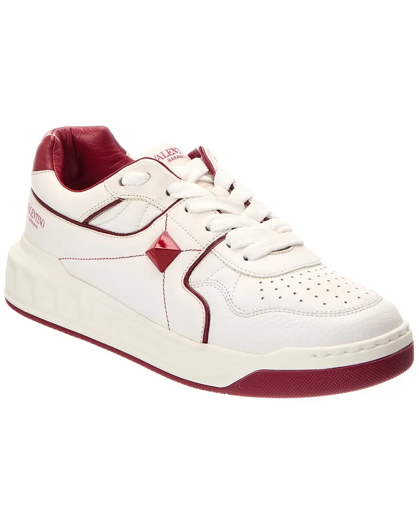 Valentino Roman Stud Leather Sneaker