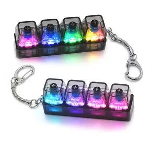 LED Mechanical Keys for Stress-Free Life，Fidget, Click, Glow = Perfect Combo
