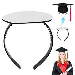 Graduation Cap Liner Headband Set, Commencement Headbands, Secure Fit Design for Women & Students, Essential Accessory for Stylish Hairstyles During Ceremonies