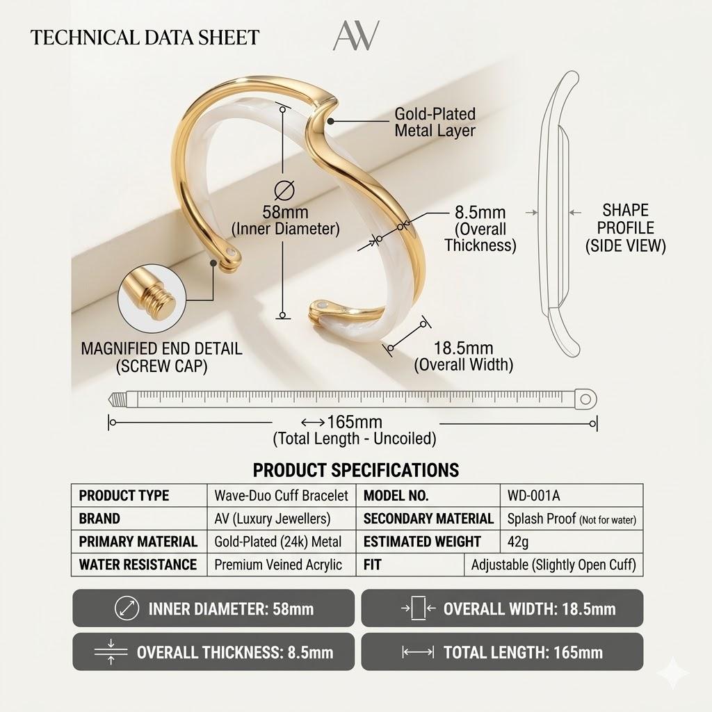 Men’s Luxury Double-Layer Bracelet with Shell Detail – Modern Asymmetrical Style, Perfect for Travel, Dates & Romantic Gift