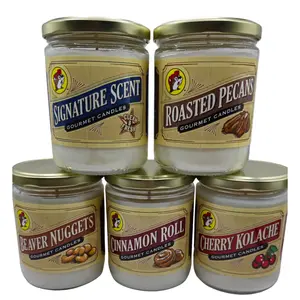 Buc-ee's 12.5oz Candle- Made in the USA, Perfect Home Decor with amazing aroma and scent throws, perfect table decoration for your warm and cozy rooms, Winter Candles and Christmas Gift ideas