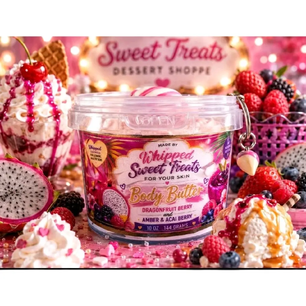 dragon berry amber and acai berry body butter