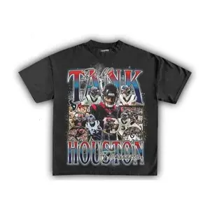 TANK DELL ‘TEXANS’ SMS Unisex T-Shirt Graphic Tee Streetwear Gift for Fans in the USA Fashion Cotton Full Colors Sizes Trend Essential retro vintage graphic tee gift t-shirt