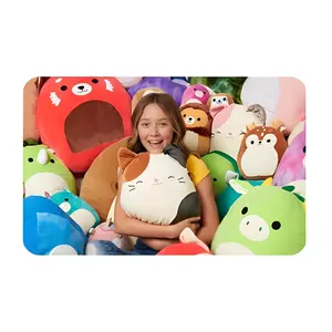 Cartoon plush toy 4-in-1 blind box Christmas gift, 4 different styles, each set contains 4 random dolls