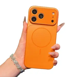 Suitable for iPhone 12/13/14/15/16, instantly transforms into 17PM, imitation original camera, full protection, anti-drop, magnetic protective case