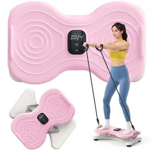 Waist Twist Rotating Tool with Digital Counter – Noiseless Household Portable Device Twisting Ab Trainer