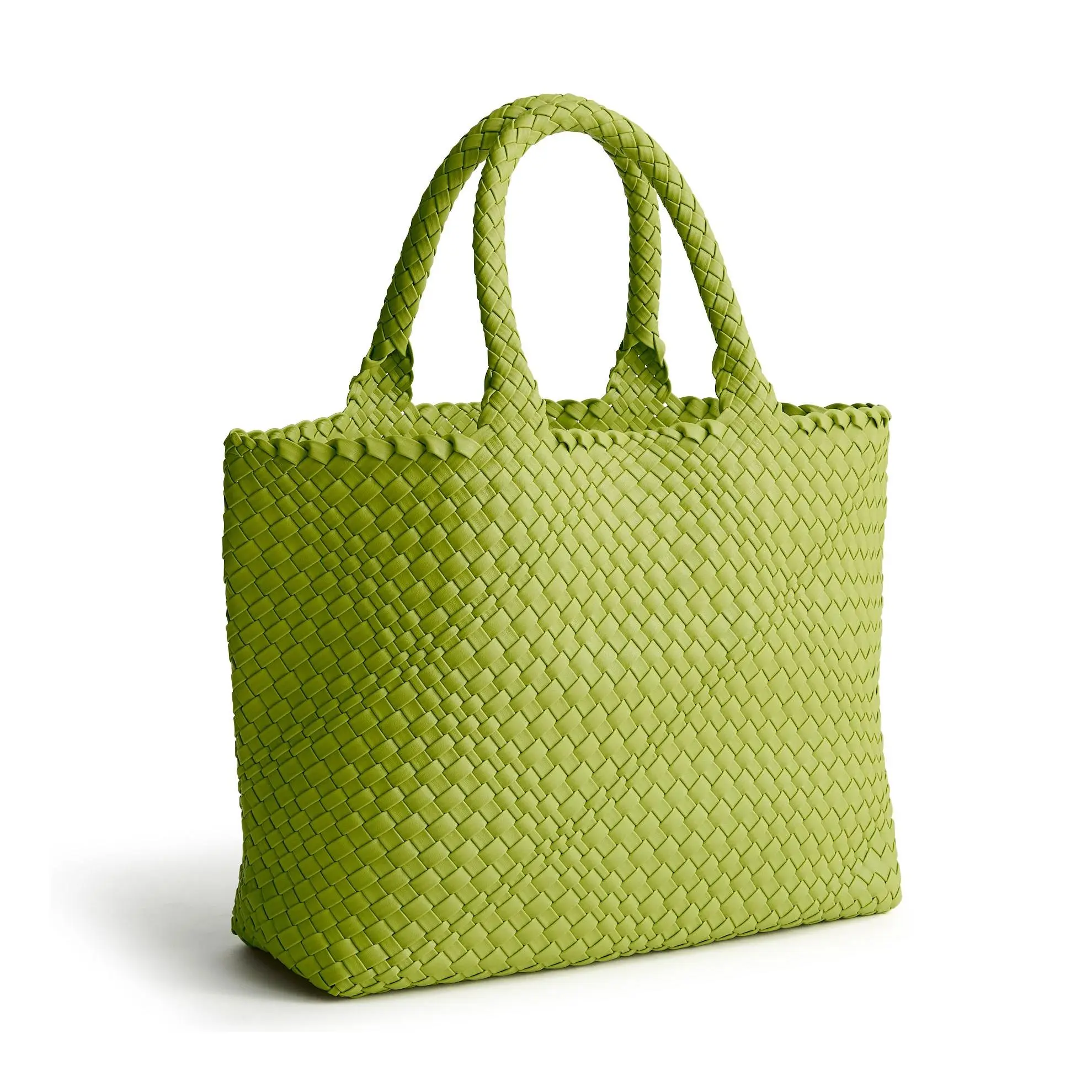 Vera Bradley Small Hathaway Faux Leather WovenTote