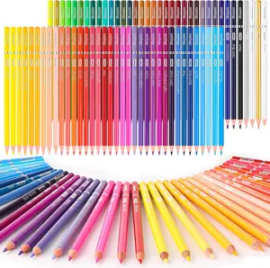 72 Count Colored Pencils for Adult Coloring Books - Soft Core Sketching Drawing Pencils, Color Pencil Set, Coloring Pencils Kit, Art Supplies for Adults, Kids - School Supplies, Gifts