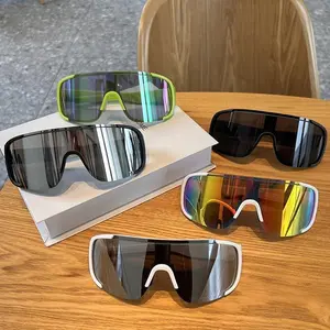 Professional Windproof Large-Frame UV400 Sunglasses - Biker Protection Eyewear for Outdoor Cycling, Hiking, Biker Sports Eyewear, Sunglasses Sports Eyewear
