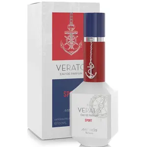 Mirada Verato Sport Perfume 100 ML - Cognac Rose Cinnamon Tonka Bean Oak Praline Vanilla Sandalwood Fragrance