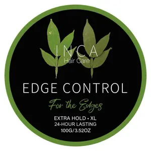 INCA EDGE Control XL - Extra Hold 100g All Natural Ingredients for Haircare with 24-Hour Lasting Hold