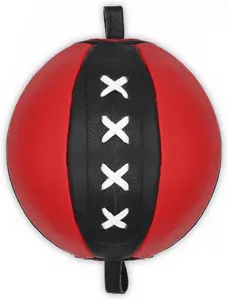 Double End Punching Bag - Genuine Leather Pro-Grade Boxing Bag for Home Gym, Do PRIZE FORM