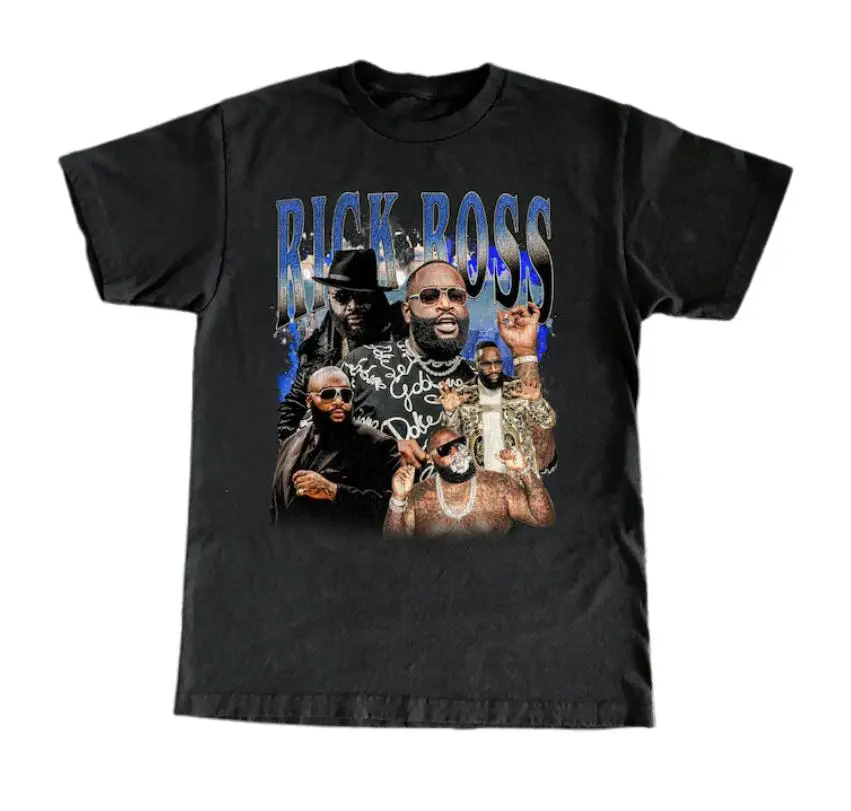Vintage Rick Ross Shirt Sweatshirt Retro Cracking Design for Big Fans Comfort Colors Pullover Womenswear Gift