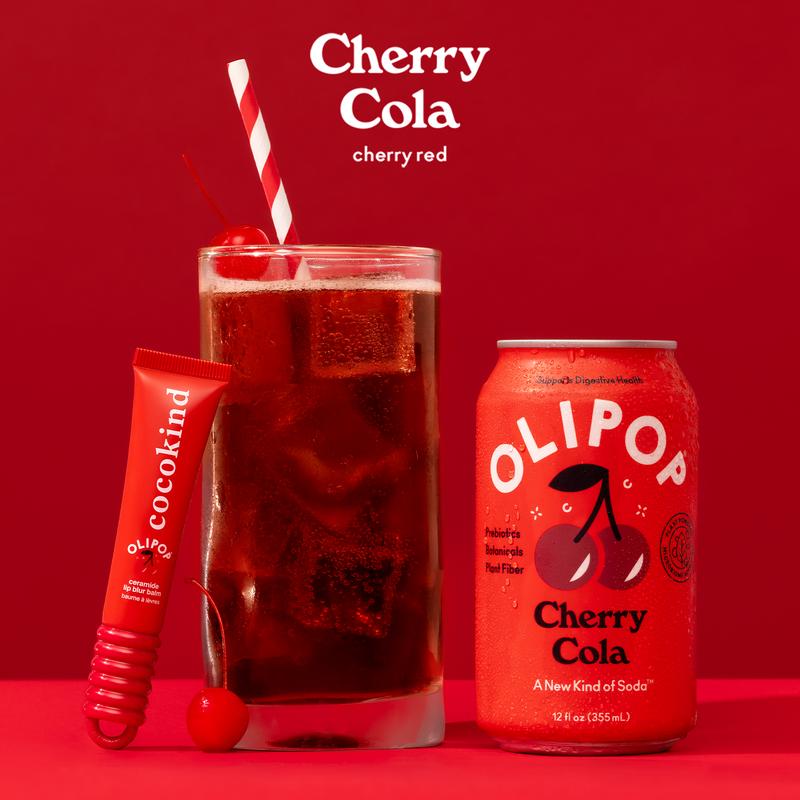 Cocokind Ceramide Lip Blur Balm - Nourishing & Smooth Formula with 10 Sheer Glossy Shades including 7 unflavored and 3 new OLIPOP flavors