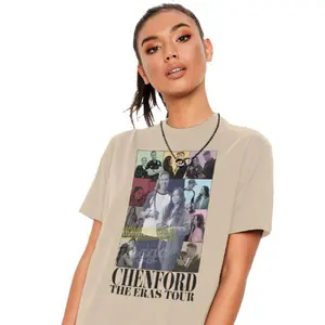 Vintage Chenford Tour Fan Art T-shirt With 90s Poster Tshirt