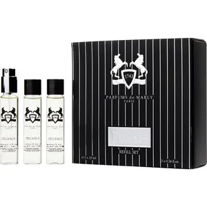 Parfums De Marly Pegasus Set-Eau De Parfum Spray Refill 3 X 0.34 Oz Mini For Men