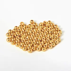 100 PCS Tungsten Fly Tying Beads Nymph Head Ball Fly Tying Materials For Hook Size 6#-20# Multiple Sizes Nickle Gold Copper Silver Rainbow Color