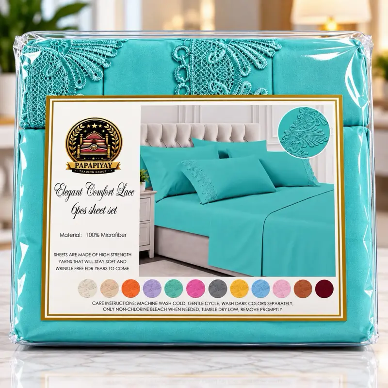 6 pieces Drap king 6 pieces Drap king