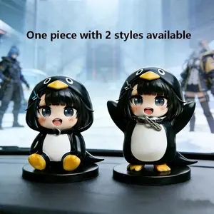 Cute Gugu Gaga Doll Model, Car Dashboard Ornament Gift, Unique Decorative Figurine, Perfect Present for Car Enthusiasts, Car Dashboard Decoration