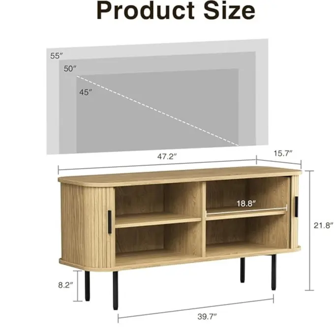 Natural(15.7"D x 47"W x 22"H)