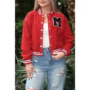 Red Varsity Jacket