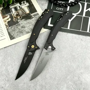 Russian Outdoor Pocket Folding Knife: High-Quality Dragon Fiber Handle, 440C Blade  EDC, Adventure, Camping, Outdoor Multi-Purpose Tool, Portable Survival Knife
