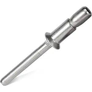 3/16" x 1/2" Industrial-Grade Internal Lock Dome Head Structural Rivets Pop Rivets – Robust Connections Designed for Heavy-Duty Projects - 30 Pack