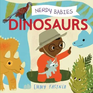 USED Book - Nerdy Babies: Dinosaurs by Kastner, Emmy (Hardcover) - english