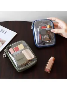 Viral Mini Digital Storage Bag for Women, Aesthetic Clear Electronics Organizer for Purse, Cable, Earphone & Earbud Sleeve Pocket Pouch for Daily Life-hack #organization #tech