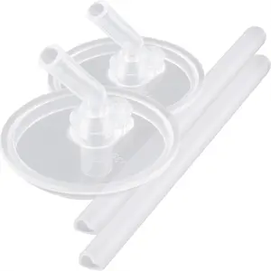 Thermos Foogo 10 oz. Bottle Replacement Straw Set 2-Pack - Clear