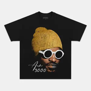 [Sale Up To 30%] Andre 3000 Big Face Tee, Retro Music Graphic T-shirt Unisex, Fashion Clothing, Gift For Fans